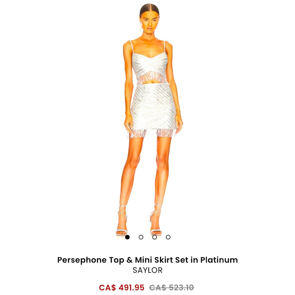 Sequin SAYLOR dress by REVOLVE